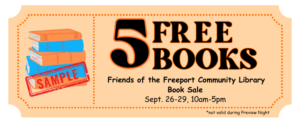 5 Free Books at the FFCL Annual Book Sale